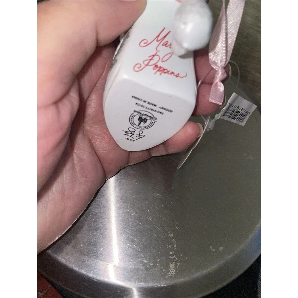 Disney Runway Shoe Ornament Mary Poppins Retired High Heel Ornament With Tags